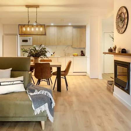 Casa O Berde Terraza Con Vistas A Aramon דירה